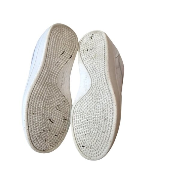 Rag & Bone White Retro Court Sneakers Size 7.5 - Picture 6 of 8